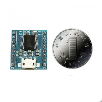 LEORY JQ6500 MP3 Player Voice Sound Module UART 16P 16Mbit DAC TF Card U Disk MP3 Format USB Replace To 5 Way MP3 Voice Board