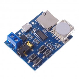 MP3 Lossless Decoding Board Audio Module With Power Amplifier TF Card U Disk MP3 Format Music Module Decod Board