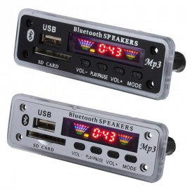 SDM01BT+U-DX Bluetooth  4 Colors Screen MP3 FM APE FLAC Decode Board Module Support Power-off Memory