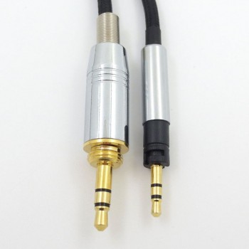 ZSFS Replacement Silver plated  Cable line For Sennheise Momentum 1.0 2.0 Over-Ear On-Ear Headphones Stereo Bass Audio Cables