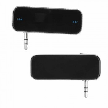 Wireless Bluetooth Handsfree Receiver Adapter Calling charger with USB 3.5mm Car Kit AUX Stereo Music Car Bluetooth Audio