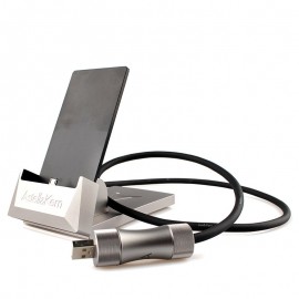 IRIVER Astellamp;Kern 2nd Cradle PEM11 for AK100II AK120II 5 step adjustable angle also for use as a USB DAC and charging
