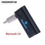 Car Bluetooth Receiver Hands-free Aux 3.5 mm Bluetooth car kit Bluetooth adapter for Hands call Headphones Music player MP3