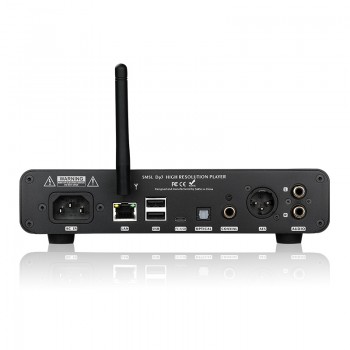SMSL DP3 Hi-Res Digital Player ES9018Q2C DAC 32Bit/384Khz DSD 256 two-way Bluetooth/WIFI/ DLAN input USB/Coaxial/AES/RCA output