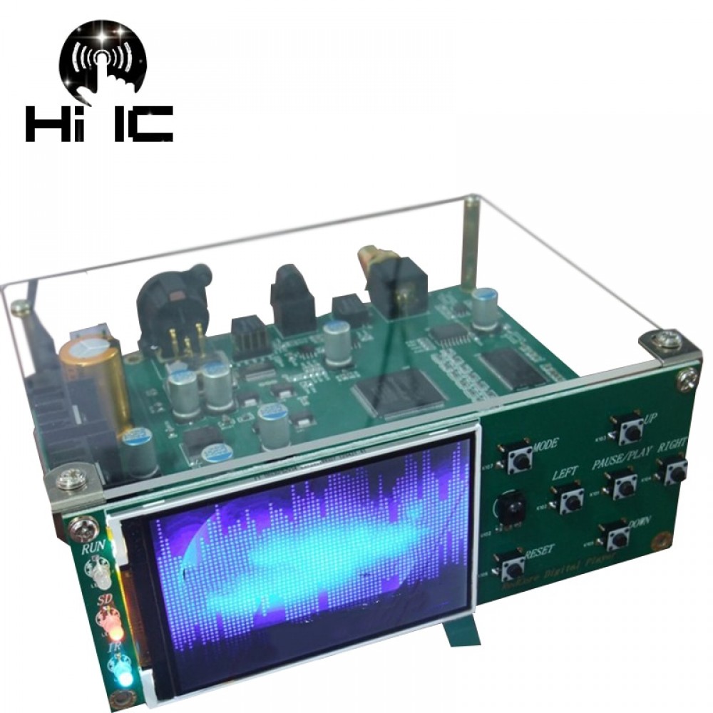 HIFI Audio Digital Linear Tape DLT FPGA  Lossless Digital Turntable Player SD Card APE FLAC WAV 192K 32bit