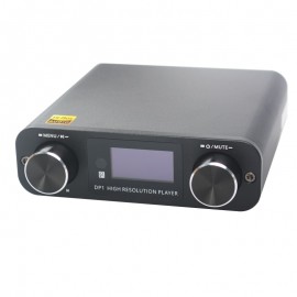 SMSL DP1 HIFI Lossless Player AK4452 Audio USB DAC Decoding Digital Turntable Amplifier SD Card/Optical/USB Input DC9V