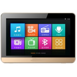 Mobile APP remote control lcd tft HD touch interactive wireless android home background music host with speakers