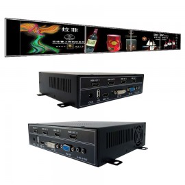 1x4 video wall processor for video wall displays hdmi dvi vga usb input hdmi output