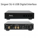 Newest Singxer SU-6 USB Digital Interface XMOS XU208 CPLD Femtosecond Clock Ship Interface For Windows 8 10 MOS Android 5.0