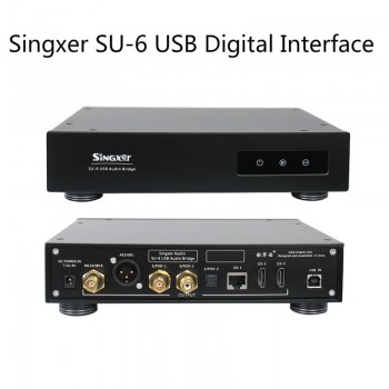 Newest Singxer SU-6 USB Digital Interface XMOS XU208 CPLD Femtosecond Clock Ship Interface For Windows 8 10 MOS Android 5.0