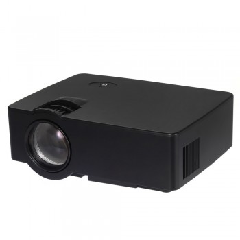 Coolux E08 LCD Projector Home Theater 1500 Lumens 800 x 480 Pixels 1080P HD Media Player with Airplay Miracast