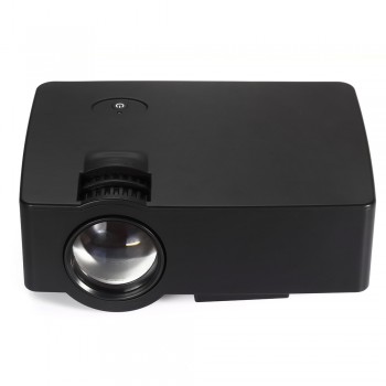 Coolux E08 LCD Projector Home Theater 1500 Lumens 800 x 480 Pixels 1080P HD Media Player with Airplay Miracast