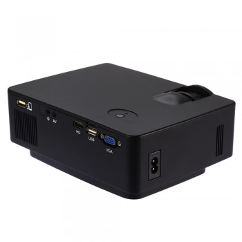 Coolux E08 LCD Projector Home Theater 1500 Lumens 800 x 480 Pixels 1080P HD Media Player with Airplay Miracast