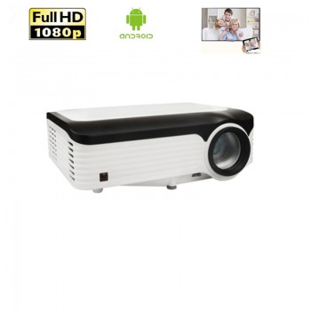 CRE X2001 Native FULL HD 1920*1080P Home theater android 7.1 wifi airplay led lcd projector
