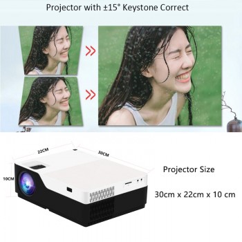 SmartIdea FULL HD 1080P projector native 1920x1080 pixel led 5500lumens Proyector Home Cinema Video Game Beamer HDMI USB VGA AV