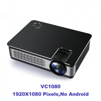 Vivicine Full HD Projector 1080P,Optional 1920x1080 3800 Lumens Android Portable HDMI USB PC Home Theatre Projectors Beamer