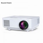 Sound charm HD Projector mini LED digital Video TV LCD Proyector native 800x480 HDMI USB Home Theater  Projektor Beamer