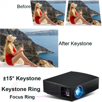 Smartldea M18 1080P Full HD 3D home theater Projector 5500 lumens LED Video game Proyector native 1920 x 1080 cinema Beamer