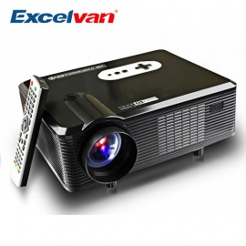 Excelvan CL720 CL720D LED Projector 3000 Lumens 1280 x 800 HD LCD Projector TV Interface For Cinema Home Entertainment PK GP90