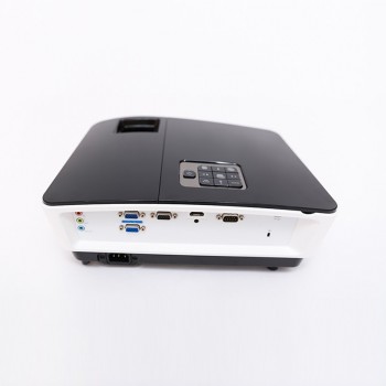 WZATCO Short throw Projector Daylight HDMI Home Theater 1080p full HD 3D DLP Projector Proyector beamer for church hall hotel