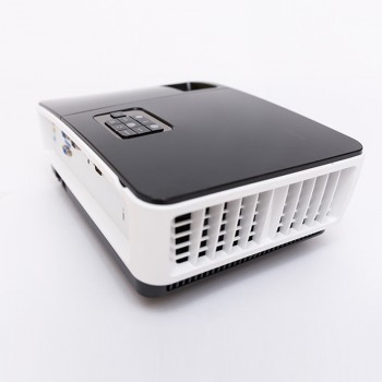WZATCO Short throw Projector Daylight HDMI Home Theater 1080p full HD 3D DLP Projector Proyector beamer for church hall hotel