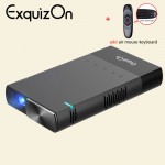 S1 DLP mini Portable Projector Home Theater 80 ansi lumen 5200mAh with Battery Sync Wired Display 1080P HD With HDMI TF Card