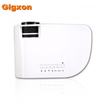 Gigxon - G8005B NEW fashion Product mini projector big 7d cinema projector 4K theater projectors for Home Use Eaducation