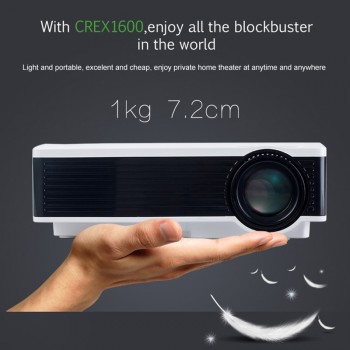 CRE X1600 mini HD lcd home theater projector led android wifi projector support 1080p with wireless screen mirroring function