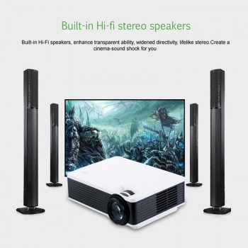 CRE X1600 mini HD lcd home theater projector led android wifi projector support 1080p with wireless screen mirroring function