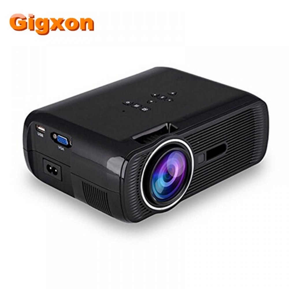Gigxon - G80  1000 Ansi Lumens 1920*1080 Full HD Mini Portable Home Theater Proyector LCD Projector