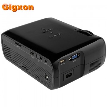 Gigxon - G80  1000 Ansi Lumens 1920*1080 Full HD Mini Portable Home Theater Proyector LCD Projector