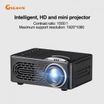 Gigxon - G814  mini projector 25-80 inches  30 lumens 1000:1 ratio pocket LED projector  NO battery
