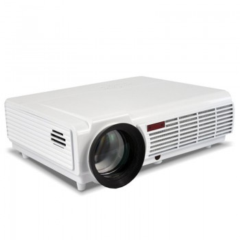 Drop shipping Brightest 5500Lumesn LED LCD home cinema Projector with built in Android 4.4 system TV 3D Full HD Projectors