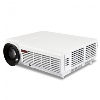 Drop shipping Brightest 5500Lumesn LED LCD home cinema Projector with built in Android 4.4 system TV 3D Full HD Projectors