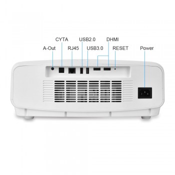 AUN 3LCD Projector Support 4K Decode 850ANSI Lumens, 2K Resolution 1920x1200, Built-in Android 5.1 WIFI Bluetooth. AKEY2x
