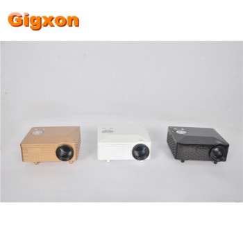 Gigxon - G810 HD Home Theater Cinema LCD Image System 80 Lumens MINI LED Projector with AV/VGA/SD/USB/HDMI free shipping