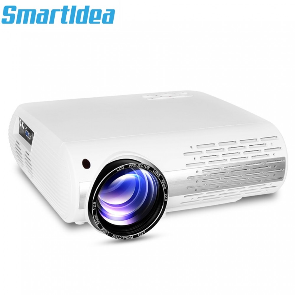 Smartldea 5500lumens M2 Full HD LED home theater projector Android wifi BT4.0 1080p beamer digital cinema video game proyector