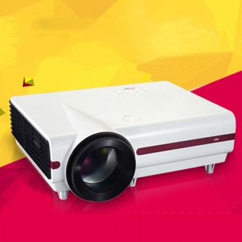 vga hdmi 3rca usb rj45 wifi projector  HD home theater multimedia Projector Support 1080P android system