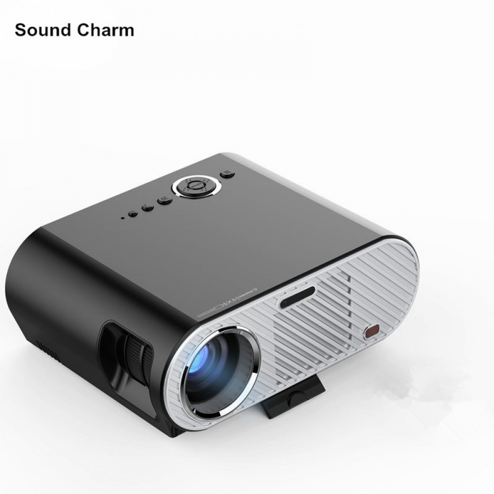 New GP90 Latest Handheld HD 1080P Home Cinema LED Projector HDMI Digital Video Game LCD 3D Proyector Beamer LED Lamp long