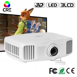 CRE X8000 3D Full HD 4K Projector, 3300 Lumens, 1920x 1200 Resolution. Based on Android 5.1, WIFI, Bluetooth. 4K Video Projector
