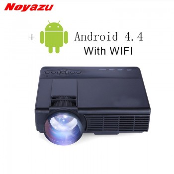 Noyazu Q5 1800 Lumens Mini LED Projector For TV Home Theater Support Full HD 1080p Video Media player HDMI LCD 3D Beamer