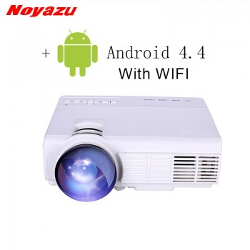 Noyazu Q5 1800 Lumens Mini LED Projector For TV Home Theater Support Full HD 1080p Video Media player HDMI LCD 3D Beamer