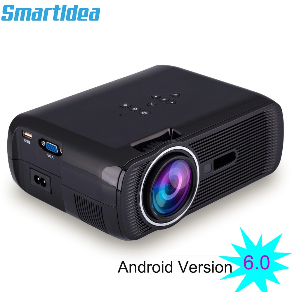 Best 1800lumens Mini Projector LED 3D Home Cinema Video Game Multimedia HDMI TV Proyector Beamer Full HD 1080P Support
