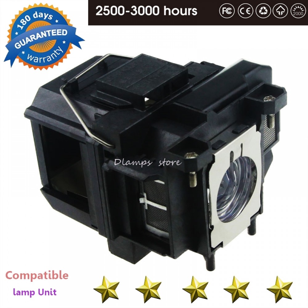 EB-S02 EB-S11 EB-S12 EB-W12 EB-W16 EB-W16SK EB-X12 EB-X14 EB-X14G EH-TW550 EX3210 Projector Lamp ELP67 V13H010L67 for EPSON