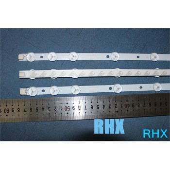 4piece/lot  BANDE LED VESTEL 32inch REV0.2 TIS-4A 94V-0 1612 VES315WNDA-01 NUEVAS   11LED  574MM