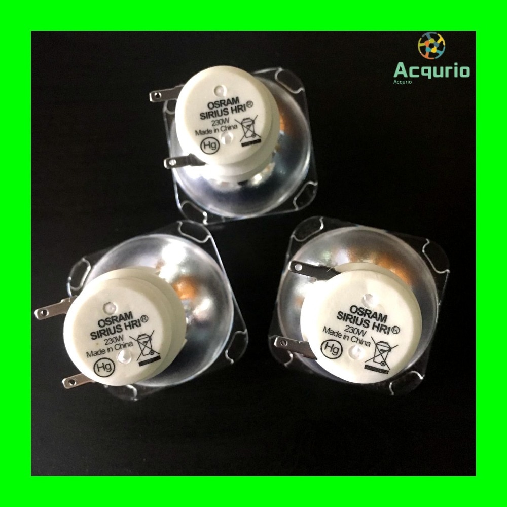 Original quality VIP230W New Lamp SIRIUS HRI 230W Moving head beam light bulb Compatible with MSD 7R Platinum Sharpy 7R lamp