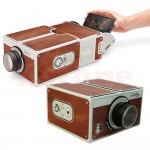 Portable Cardboard Smartphone Projector 2.0 / Assembled Phone Projector Cinema  Drop Shipping
