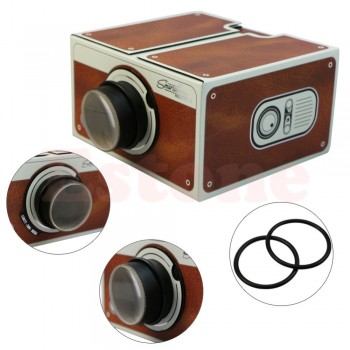 Portable Cardboard Smartphone Projector 2.0 / Assembled Phone Projector Cinema  Drop Shipping