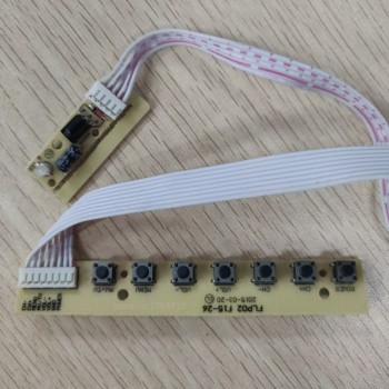5.8 inch 1280*768 lcd screen CO58GWW10 with 5 in 1 driver board support analog DVBT2/DVB-T/DVB-C TV media DIY projector 16:9