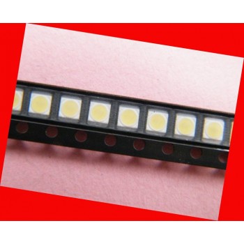 200piece/lot for repair LG LCD TV LED backlight Article lamp SMD LEDs 1W 3v 3528 2835 Cold white light emitting diode